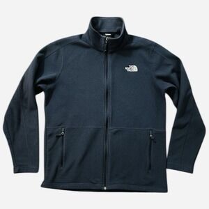 The North Face Glacier Full-Zip Jacket - Men Size Large Grey Heather‎